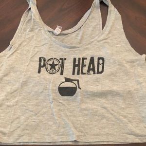 Savage barbell pot head crop